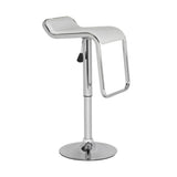 Sleek Barstool - White