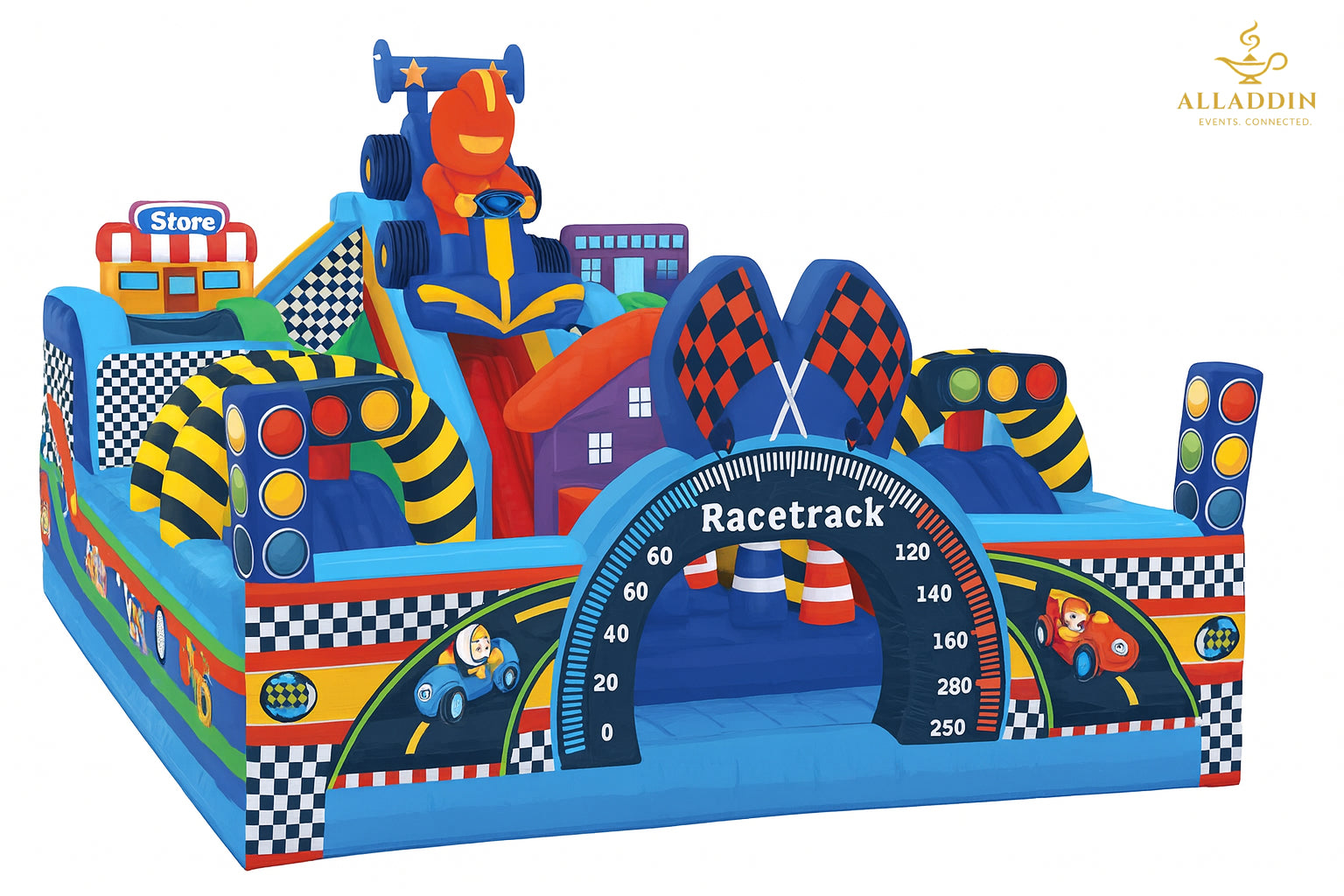 Formula 1 Challenger-Themed Bouncy