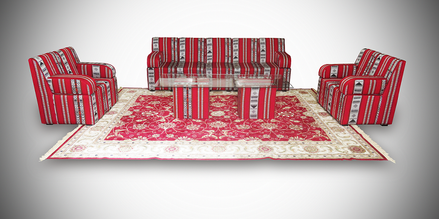 High Arabic Majlis 2-Seater Chair