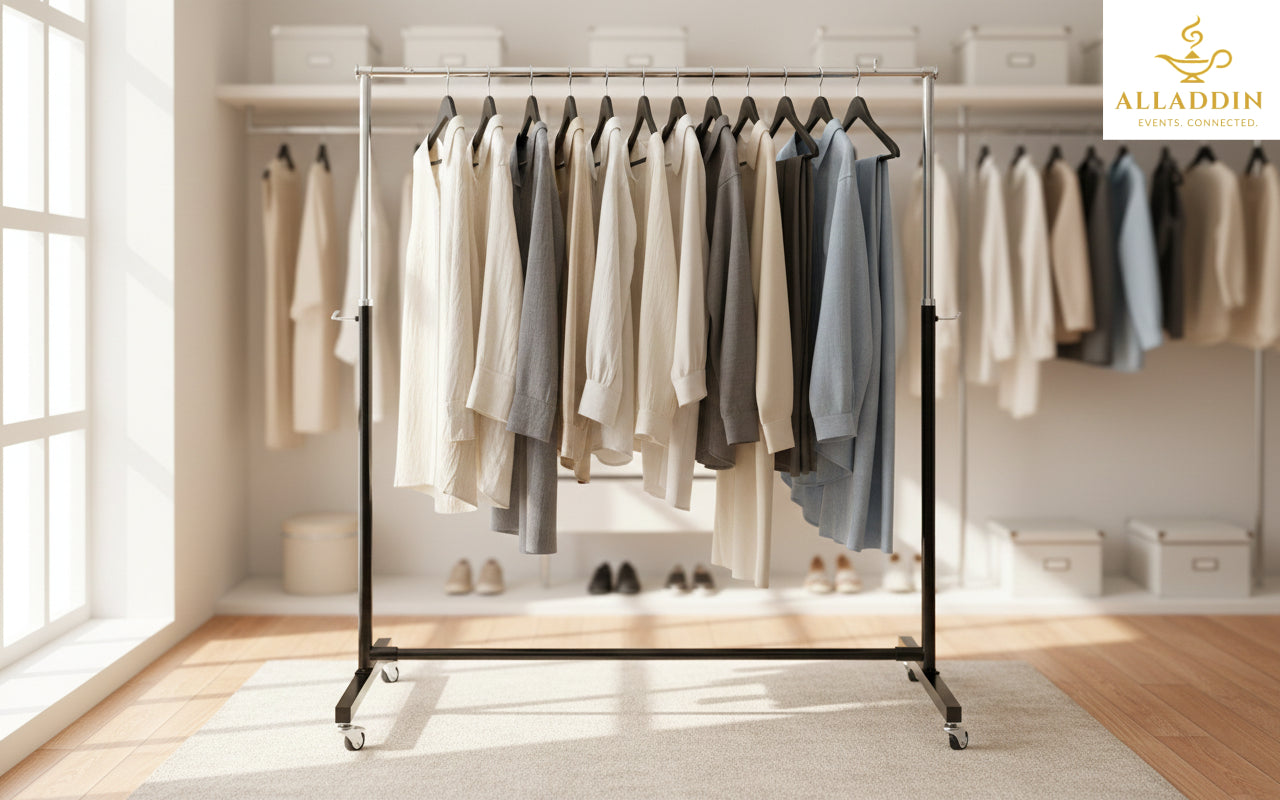 Wheeled Hanging Rail