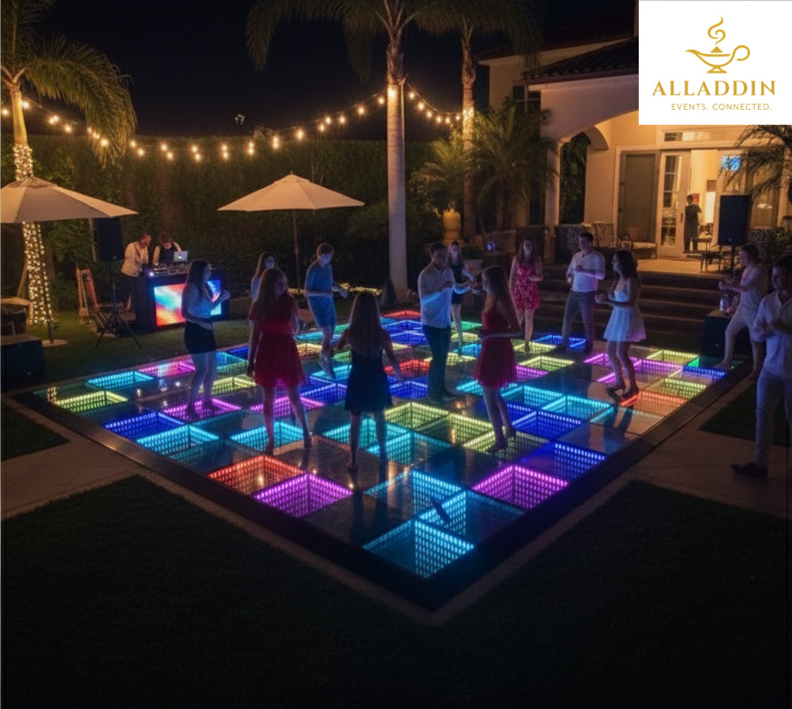 Infinity Dance Floor 5m x 5m