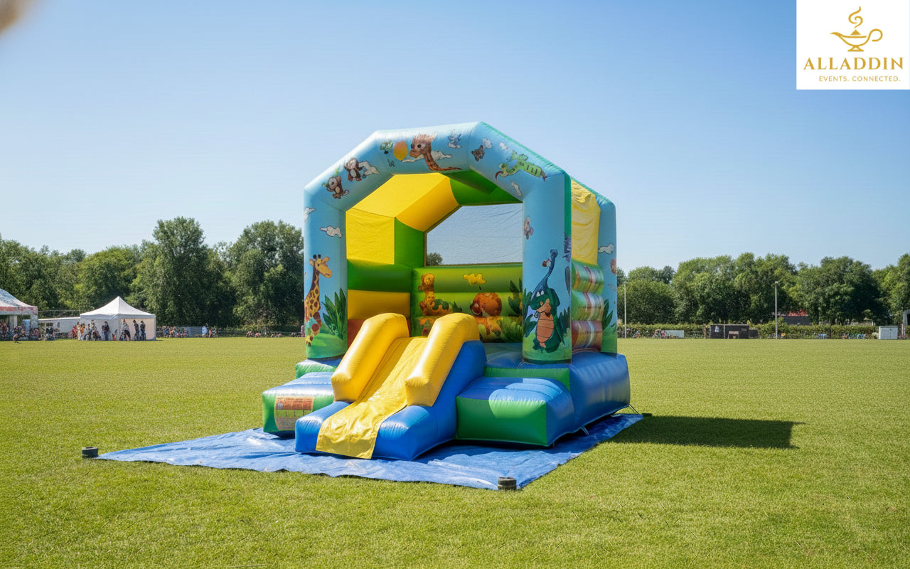 Jungle Animals–Themed Bouncy