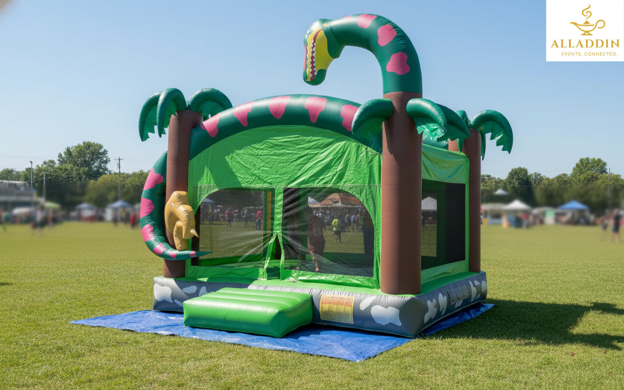 Jurassic Park–Themed Bouncy Castle
