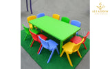 Kids Table and Chairs Set for 10 Kids