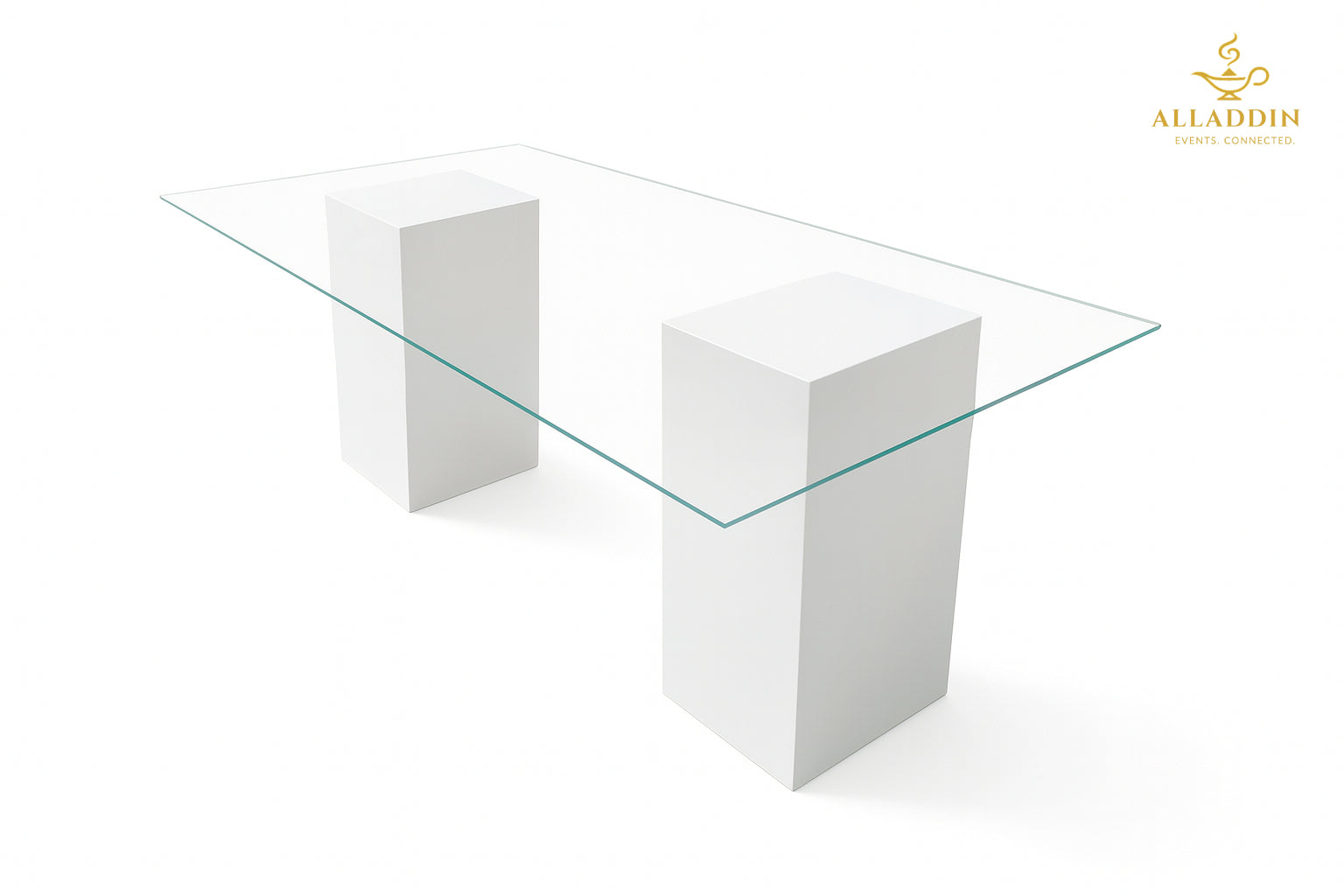 Le Minou Regal Glass Dining Table