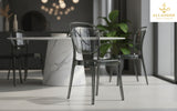 Lucent Chair Acrylic Grey
