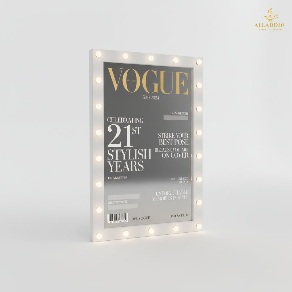 Magazine-Style Photo Booth