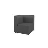 Luna Corner Sofa - Black