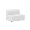 Luna Two Seater Sofa - White