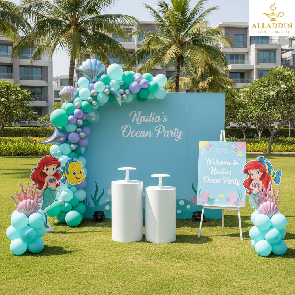 Mermaid-Themed Decoration