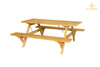Picnic Table and Bench Set