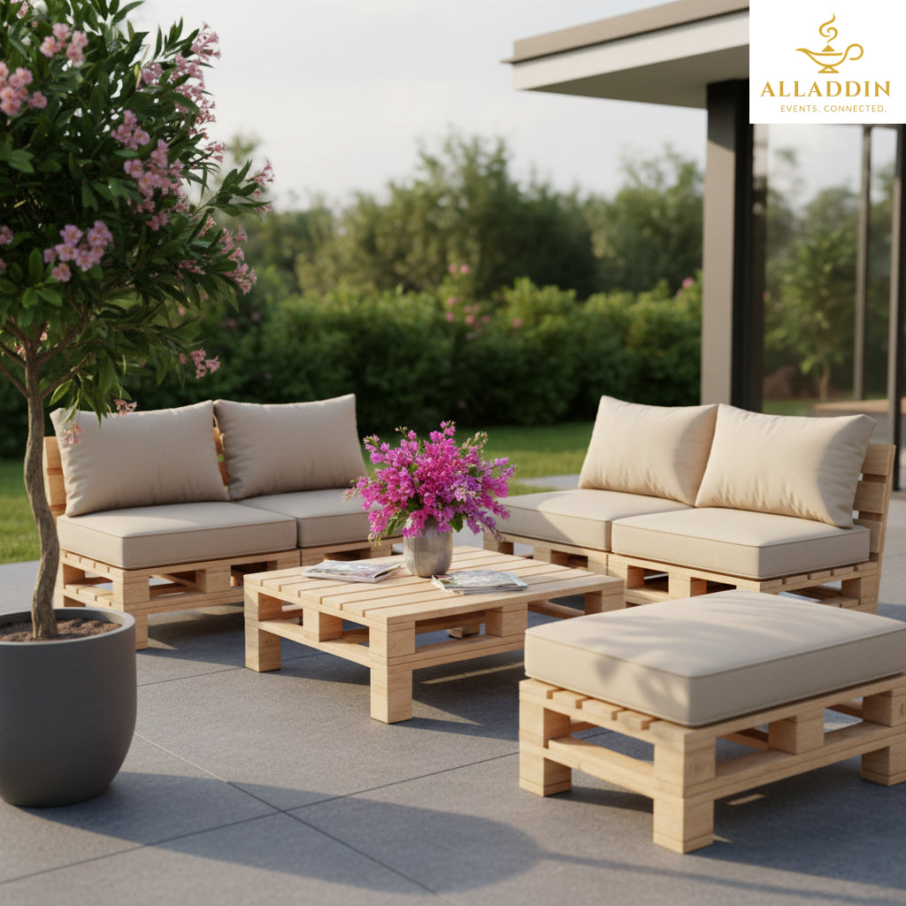 Premium Pallet Seating Package