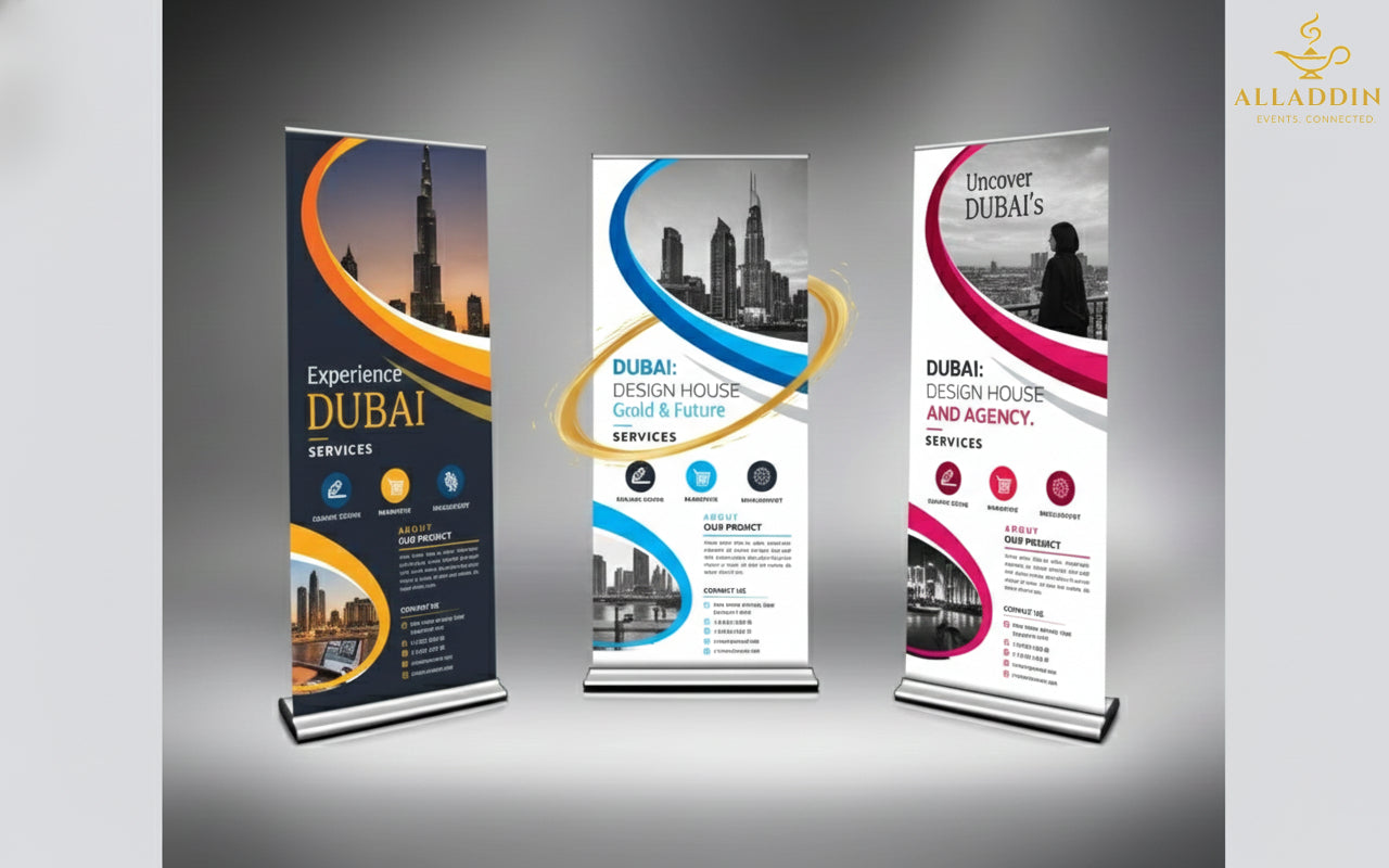 Roll-Up Banner Advertising Display