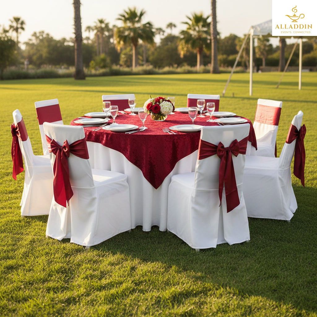 Round Table with Overlay