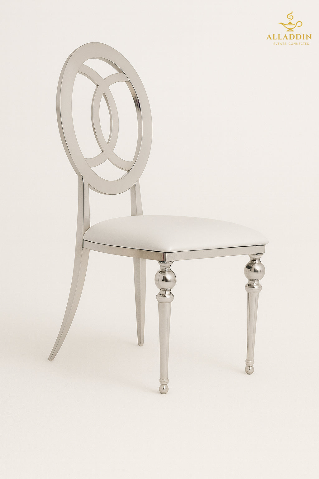Silver Chanel Chair