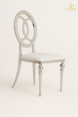 Silver Chanel Chair
