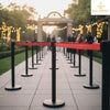 Stanchion Barriers with Retractable Belt
