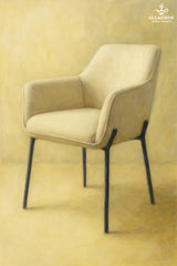 Stoff Dining Chair with Arms