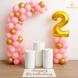 Birthday-Themed Decoration Setup