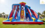 Triple Water Combo Slide Inflatable