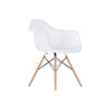 Tulip Arm Chair - White
