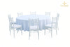 White Chiavari Package in Round Seating