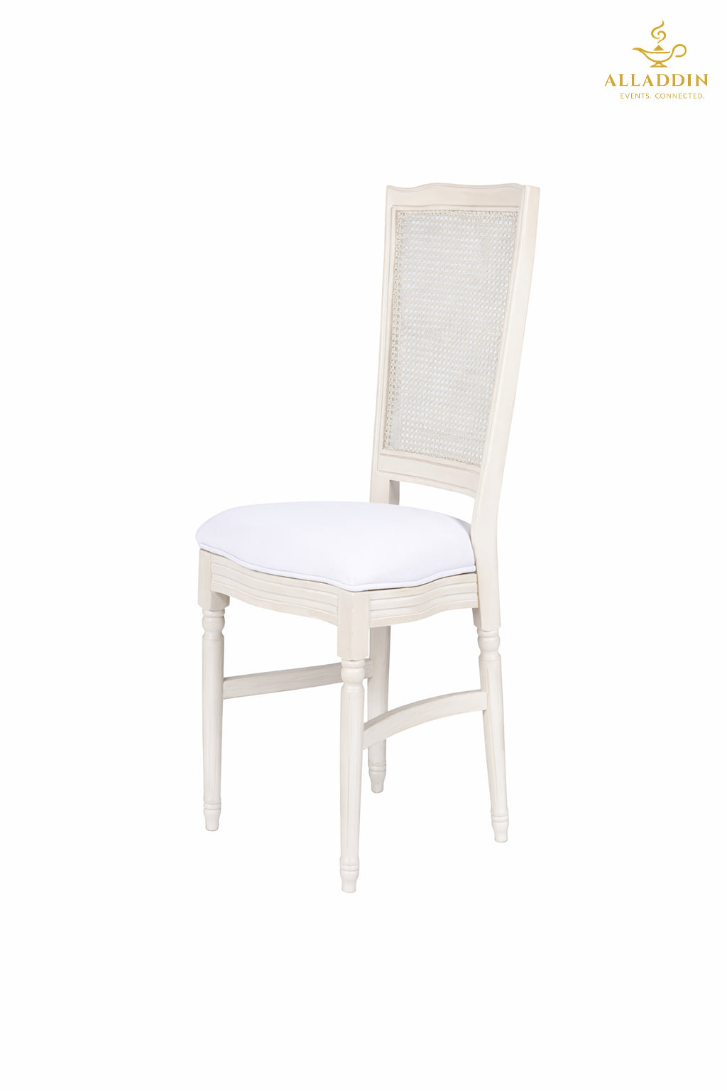 White Rattan Chair