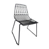 Noir Wire Chair - Black