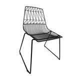 Noir Wire Chair - Black