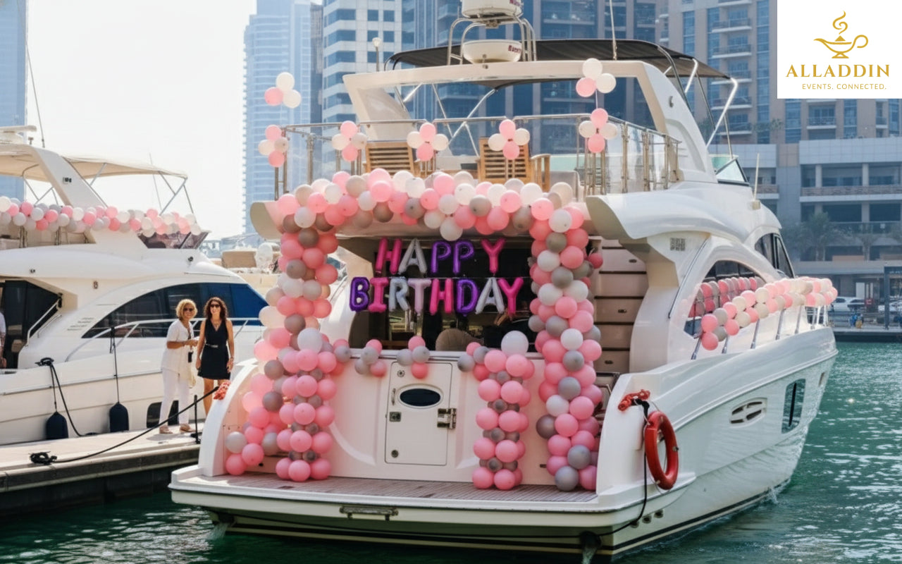 Yacht Decoration Setup