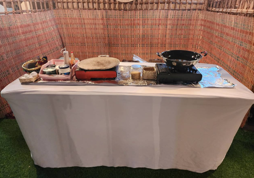 Emirati Balateet Live Cooking Station by Bait Al Arab