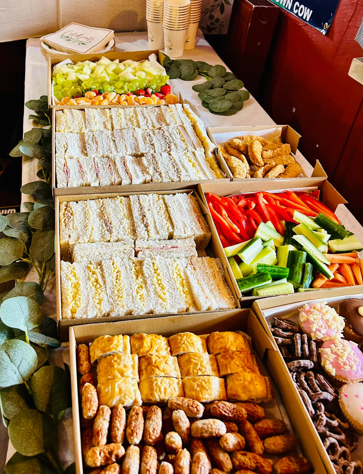 International Kids Party Buffet by Baguette Catering
